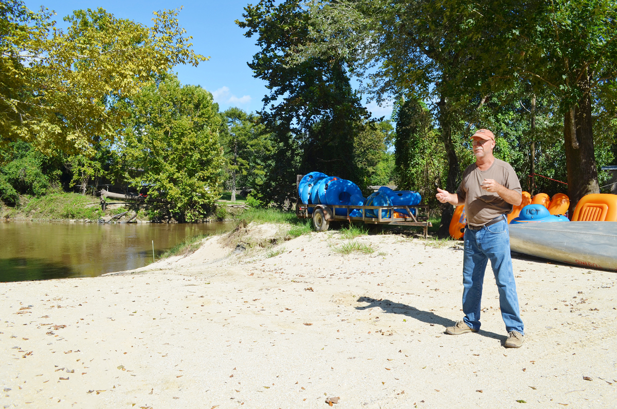 Sewage spill makes Bogue Chitto unsafe; River business concerned about