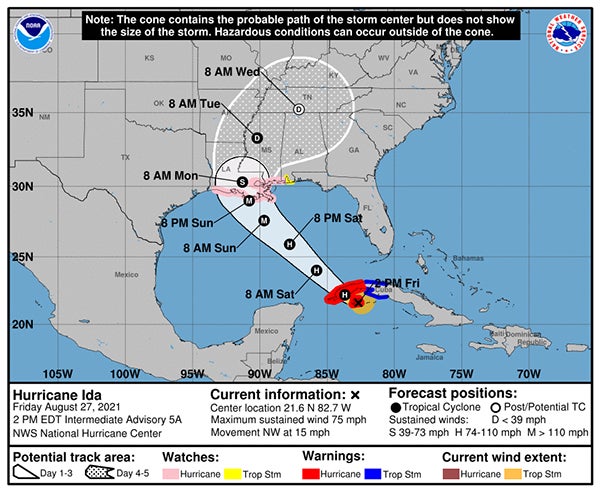 Officials: Hurricane Ida is on the way - The Bogalusa Daily News | The ...