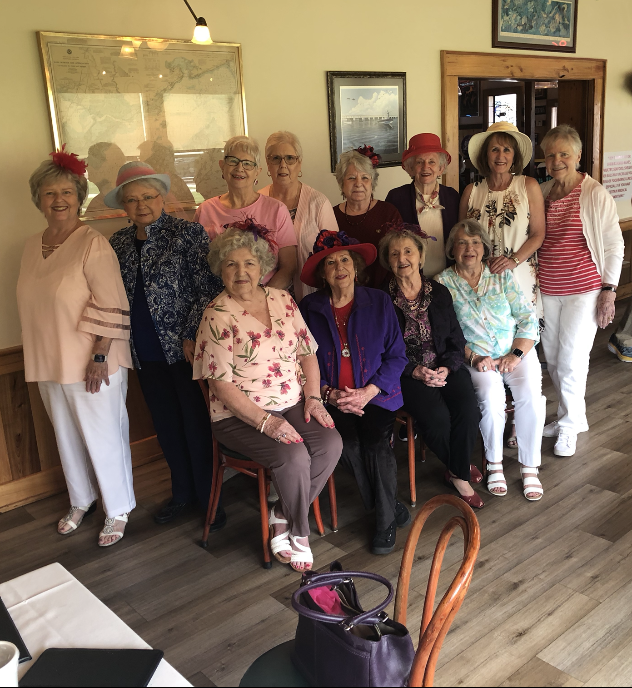 G.R.I.T.S. celebrate red hat event with Easter Theme The Bogalusa