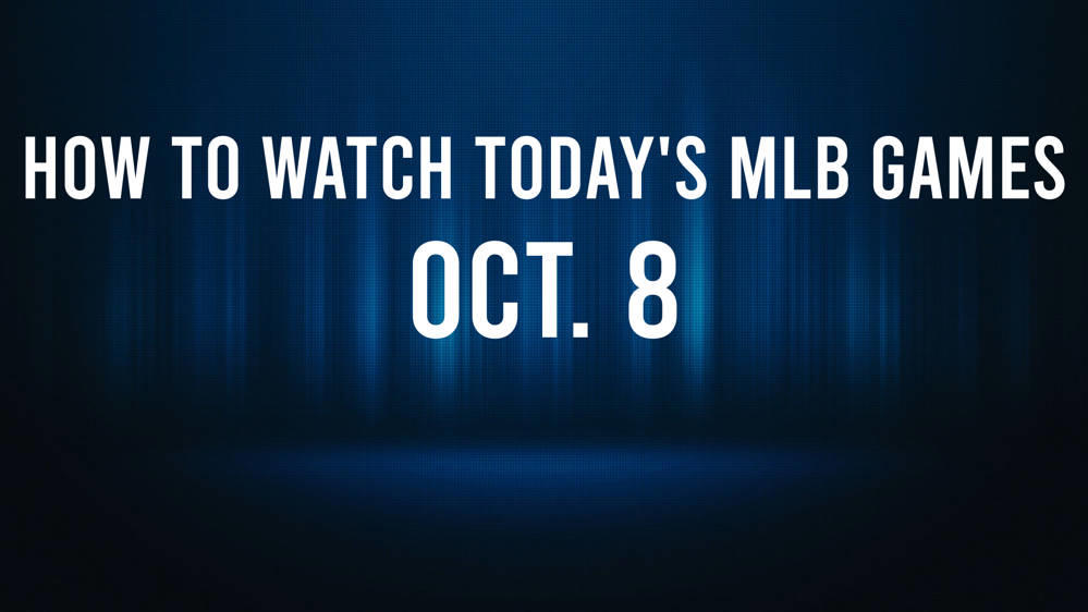 How to Watch the MLB Baseball Playoffs on Tuesday, Oct. 8 TV Channel